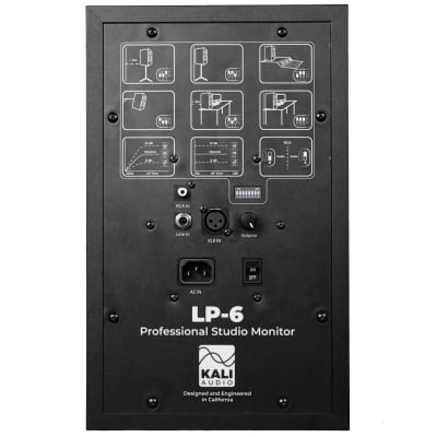 Kali Audio LP-6 2-Way Powered Studio Monitor, Pair image 6