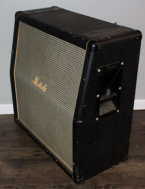 Vintage 1970's Marshall Bass Lead 1982 Checkerboard 4x12