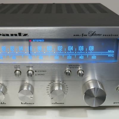 MARANTZ 1550 STEREO RECEIVER WORKS PERFECT SERVICED FULLY RECAPPED A+ CONDITION image 6