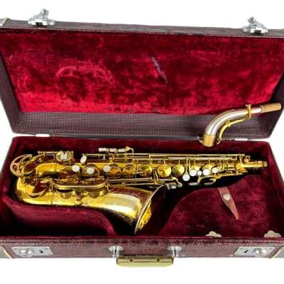 King Super 20 Silver Sonic Full Pearl Gold Plate Inlay Alto Saxophone HOLY GRAIL image 5