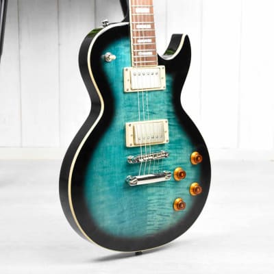 Immagine Cort CR250 DBB Electric guitar Dark Blueburst - 5