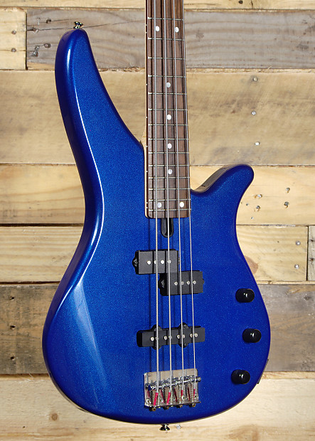 Yamaha RBX170 4-String Bass Guitar Metallic Blue image 1