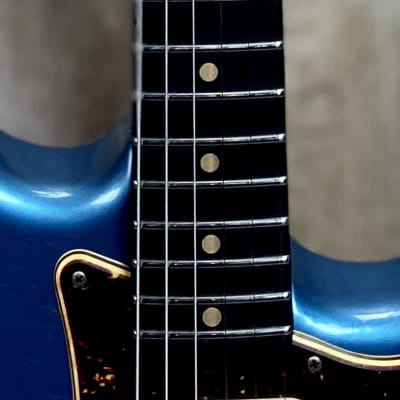 Fender Custom Shop 2020 NAMM Limited Edition Roasted Poblano Strat Heavy Relic Faded Aged Lake Placid Blue/3TSB w/case image 5