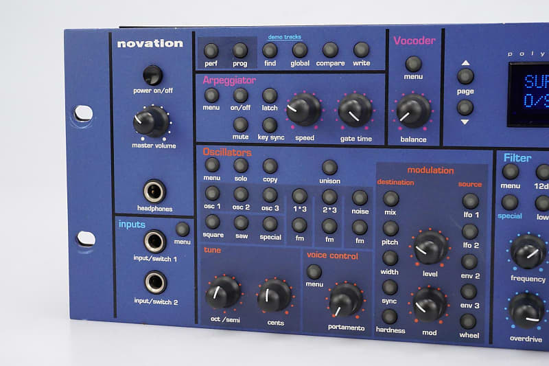 Novation Supernova II 24-Voice Polyphonic Virtual Analog Novation Supernova II 24-Voice Polyphonic Virtual Analog
