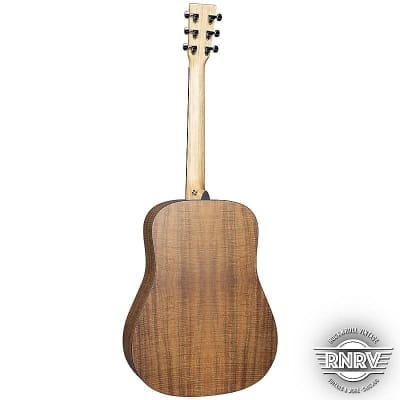 Martin D-X1E Koa Acoustic-Electric Guitar - Natural Koa image 3
