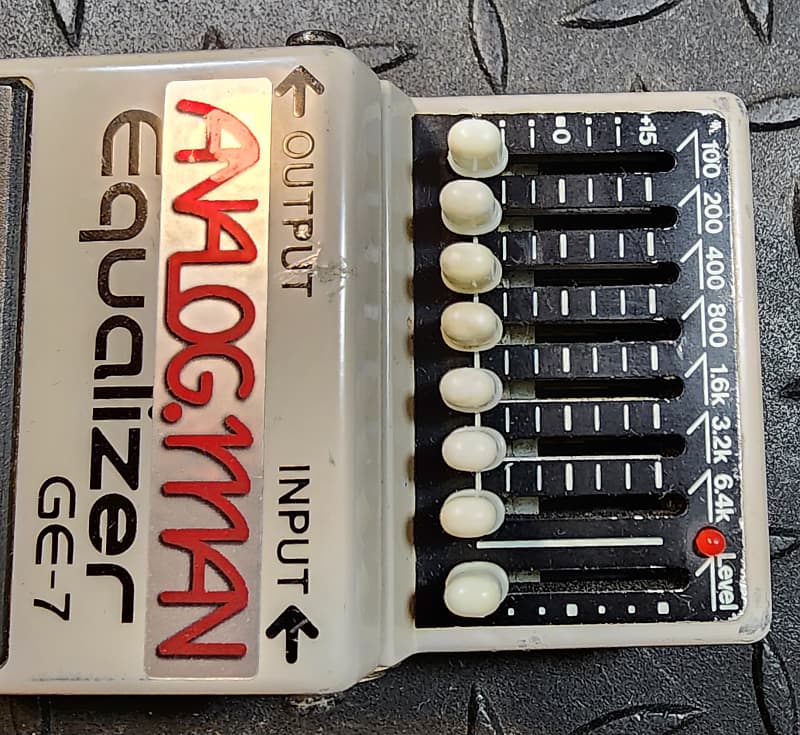 ANALOGMAN GE-7 mod アナログマン Analogman GE-7 w/ Pro Mod : r/guitarpedals