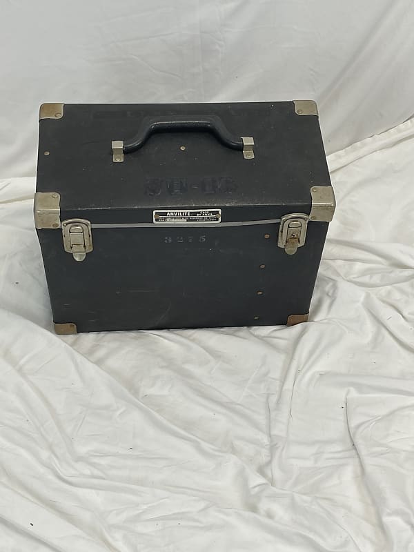 Anvil Fiber Single bass drum Pedal Case with part storage | Reverb