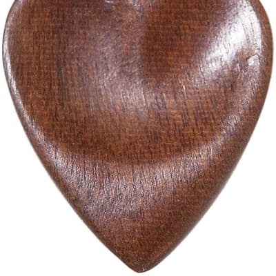 W4M Lomotra Luxury Guitar Pick - Heart Shape - Right Hand - Dimple Thumb - Groove Index image 1