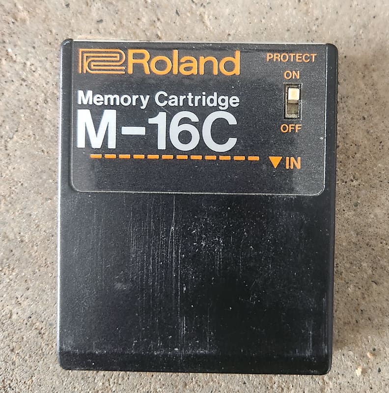 Roland M-16C Memory Cartridge for TR-707, TR-727, TR-909, JX-3P, JX-8P, JX-10 image 1