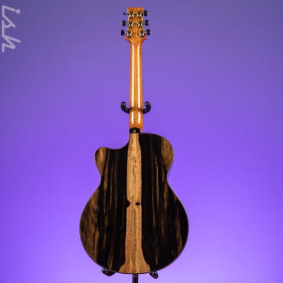 PRS Private Stock Angelus Cutaway Cedar Top Exotic Ebony Back Acoustic Guitar image 10