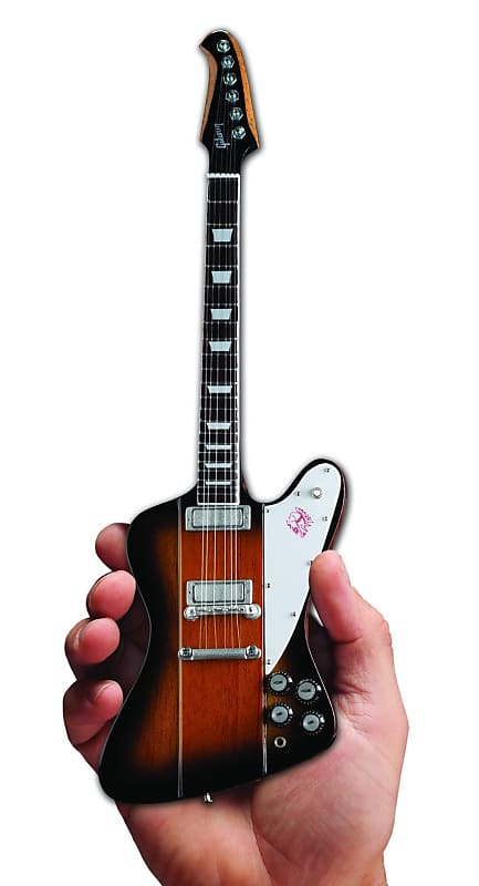 Axe Heaven Gibson Firebird V Vintage 1:4 Mini Guitar Replica - Sunburst - GG-425 image 1
