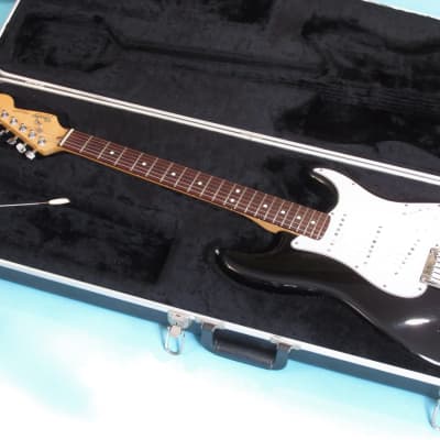 Fender Stratocaster 1984-1987 Black / White tuxedo image 9
