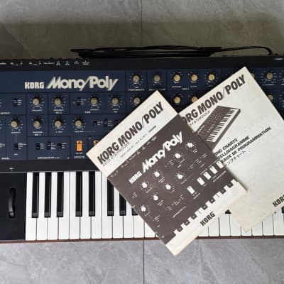 Korg Mono/Poly (1984) 4-VCO Analog Synthesizer - Fully serviced