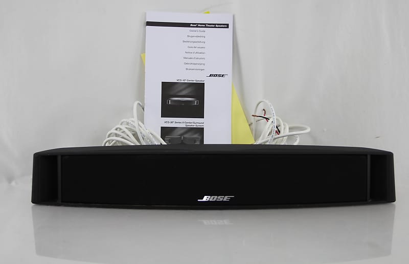 Bose VCS-10 Center Channel Speaker - Black | Reverb