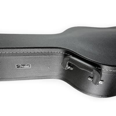 Fender Dreadnought Acoustic Guitar Hard Case | Black image 6