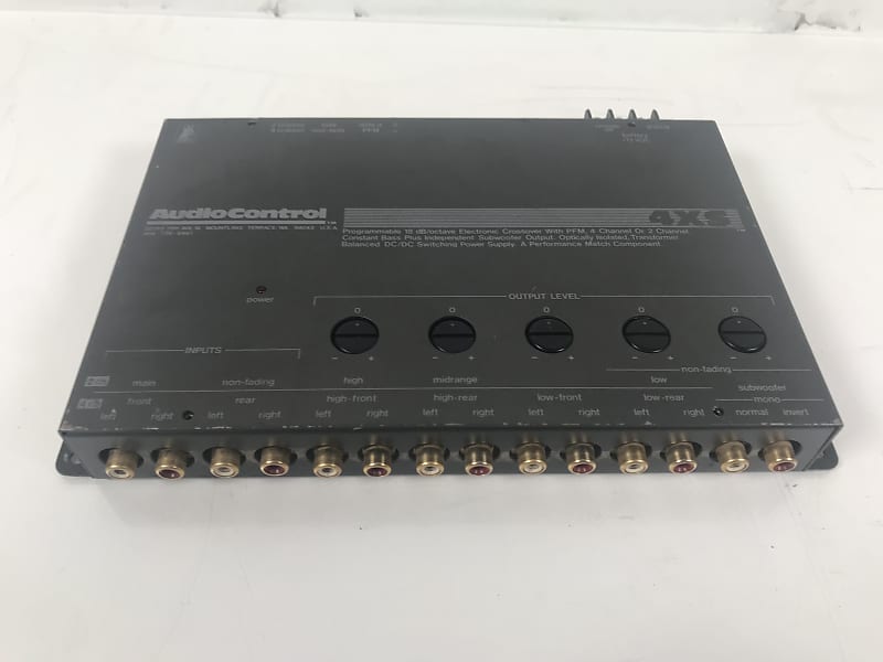 Vintage AudioControl (4XS Crossover Concert Series)  			
