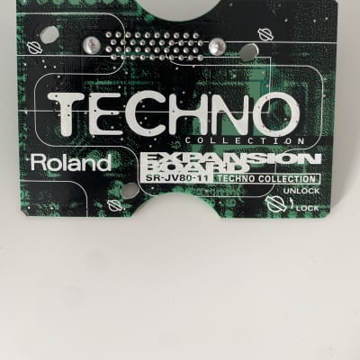Roland SR-JV80-11 Techno Collection Expansion Board 1990s - Green
