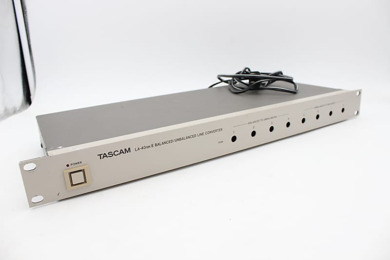 Tascam LA-40 MKII Balanced/Line Audio Converter | Reverb