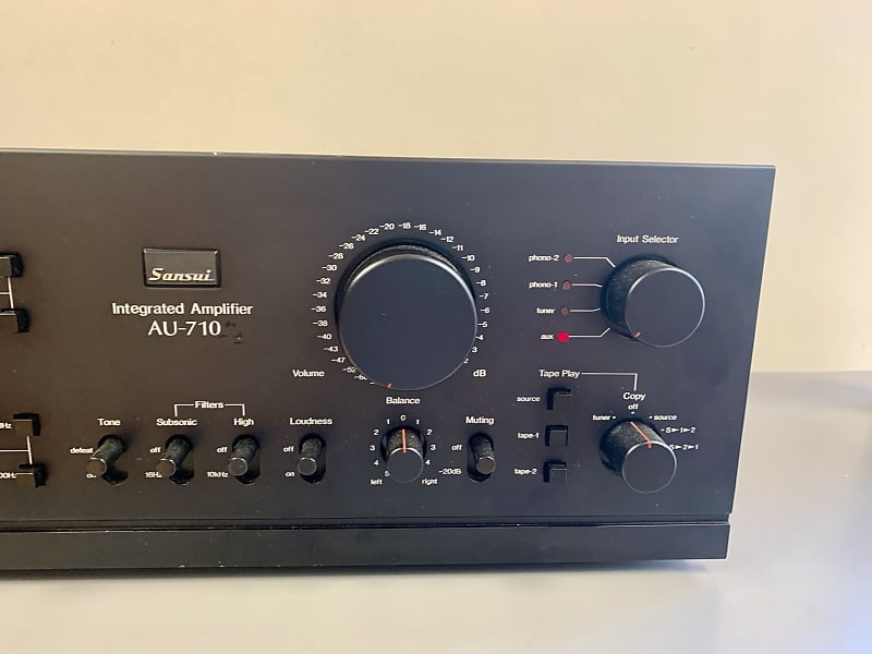 Sansui AU-710 ( AU717 ) Integrated Amplifier * 85W RMS Sansui AU-710 ( AU717 ) Integrated Amplifier * 85W RMS