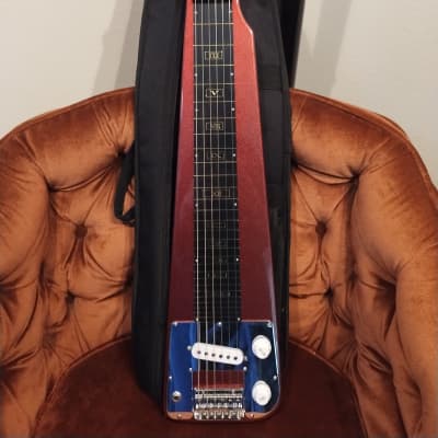 Artisan Lap Steel Guitar - Red Sparkle image 1