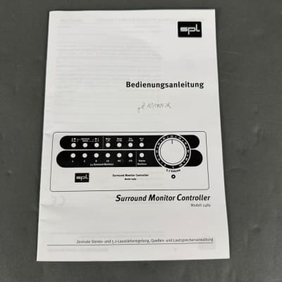 SPL Surround Monitor Controller Modell 2489 Mono Stereo Studio image 6