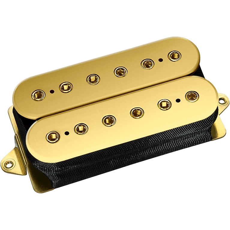 DIMARZIO DP156 Humbucker From Hell - F-Spaced - Gold Tops