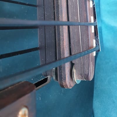 Italia Mondial Classic 22 Fret Bass Guitar - Black Gloss image 10