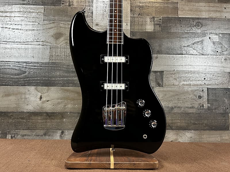 DeArmond by Guild Jetstar Electric Bass (1998) Black | Reverb