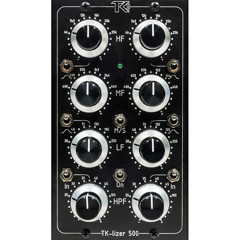 TK Audio TK-Lizer 500 Dual-Mono 500 Series Baxandall EQ