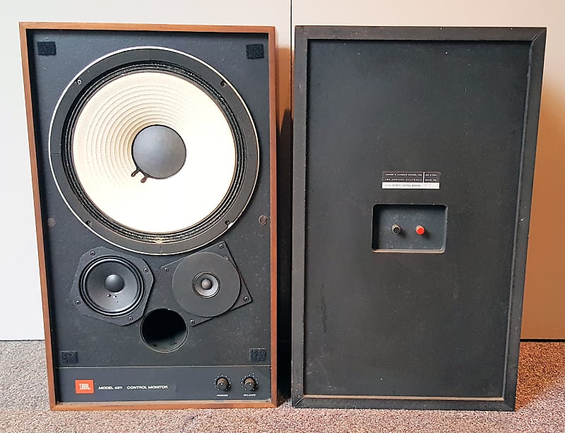 JBL 4311 Control Monitors - Classic Pair of Original Passive
