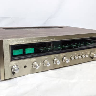 Vintage Onkyo TX-670 Solid State Stereo Receiver - 1970s Woodgrain image 1