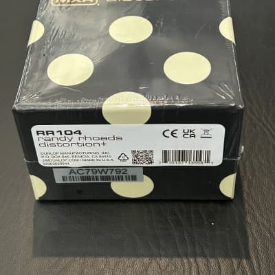 MXR RR104 Randy Rhoads Signature Special Edition Distortion