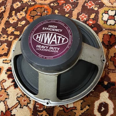 Vintage 1973 1970s Hiwatt Fane 122170 Purple Label Speaker Driver