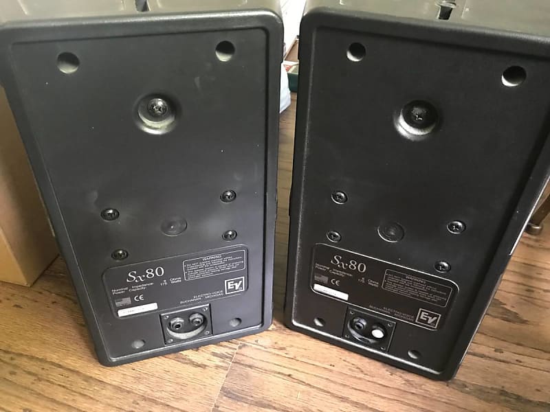 Electro-Voice Sx80 Passive Speakers EV 175 Watt 8