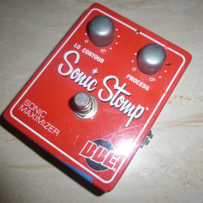 BBE Sonic Stomp Sonic Maximizer 2010s - Red for sale