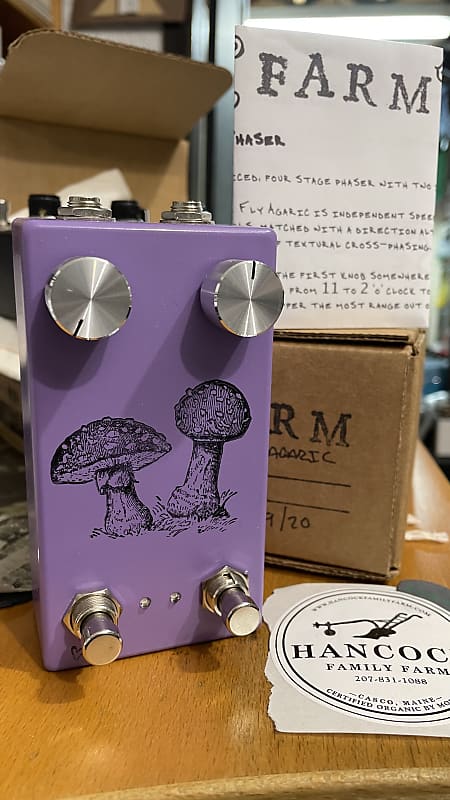 Farm Pedals Fly Agaric Phaser | Reverb