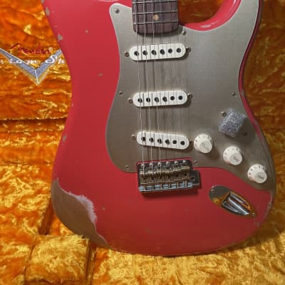 Fender Custom Shop '59 Reissue Stratocaster Roasted Aged Fiesta Red Heavy Relic (unplayed) image 4