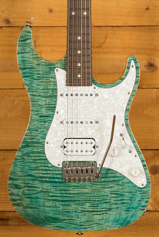 Suhr Standard Plus Bahama Blue Pau Ferro