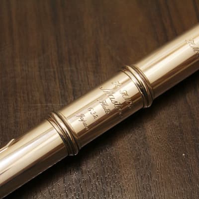 FLUTE MASTERS M970S IRHE.4 all silver flute [SN 632] [08/14