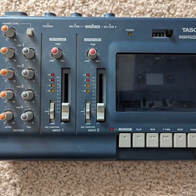 TASCAM Porta 02 Ministudio 4-Track Cassette Recorder | Reverb