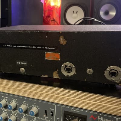 Heavily modified Rare 50’s Collins modular Lunchbox - 212y + 60H mixer w preamp - Serviced boutique mic pre! 3 input, 90db of gain w/ added 48v power! image 11