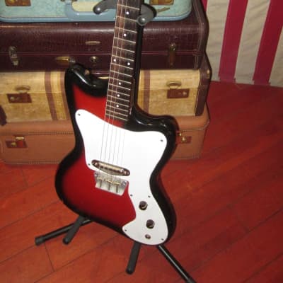 ~1965 Silvertone Hornet Single Pickup Sunburst image 2