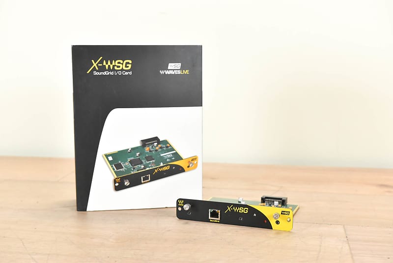Waves XWSG I/O SoundGrid Interface Card for X32 and M32 Reverb