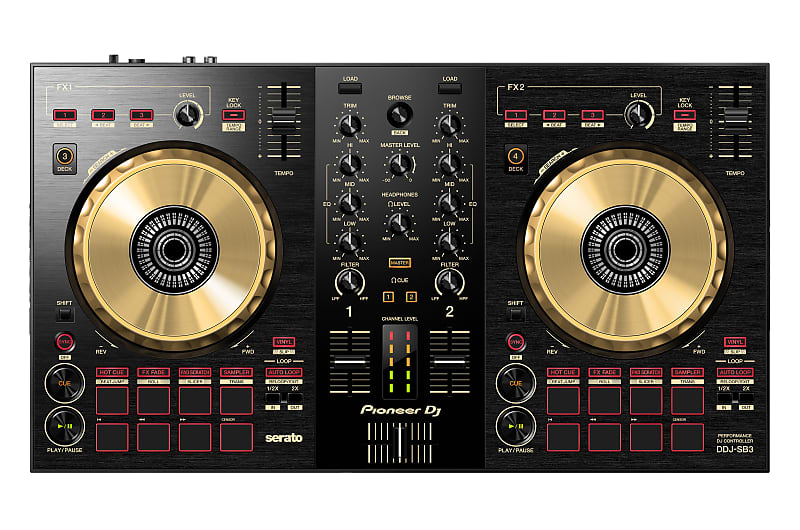 Pioneer DJ DDJ-SB3-N - 2-Channel Compact Serato DJ Controller