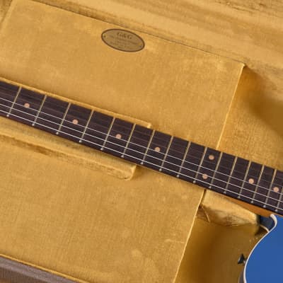 Fender Custom Shop Limited Edition '60 Telecaster Heavy Relic Aged Lake Placid Blue Over 3 Color Sunburst image 9