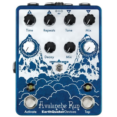 EarthQuaker Devices Avalanche Run Stereo Reverb & Delay with