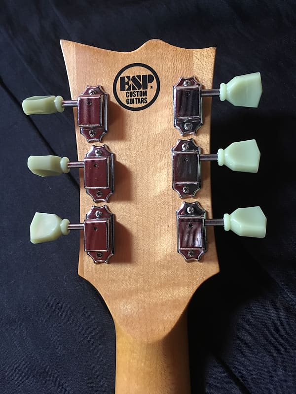 ギター ESP Ultratone Low-G LoganMader Signature ESP Low-G Logan Mader Ultratone 1999 Green Perloid | Reverb