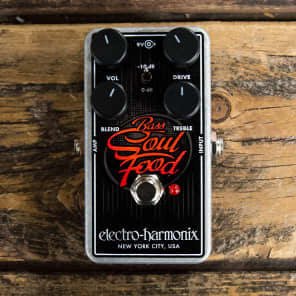 ギター electro-harmonix Bass Soul Food Amazon.com: Electro-Harmonix Bass Soul Food Overdrive Pedal