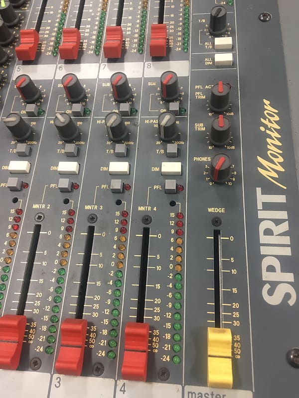 Soundcraft-Spirit Monitor Mixing Console (24x8) | Reverb