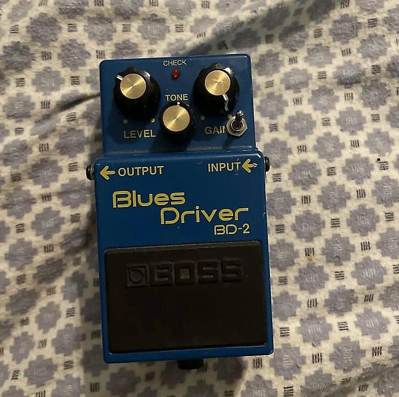 Keeley Boss BD-2 Blues Driver Overdrive with Phat-mod (Not modded By keeley)